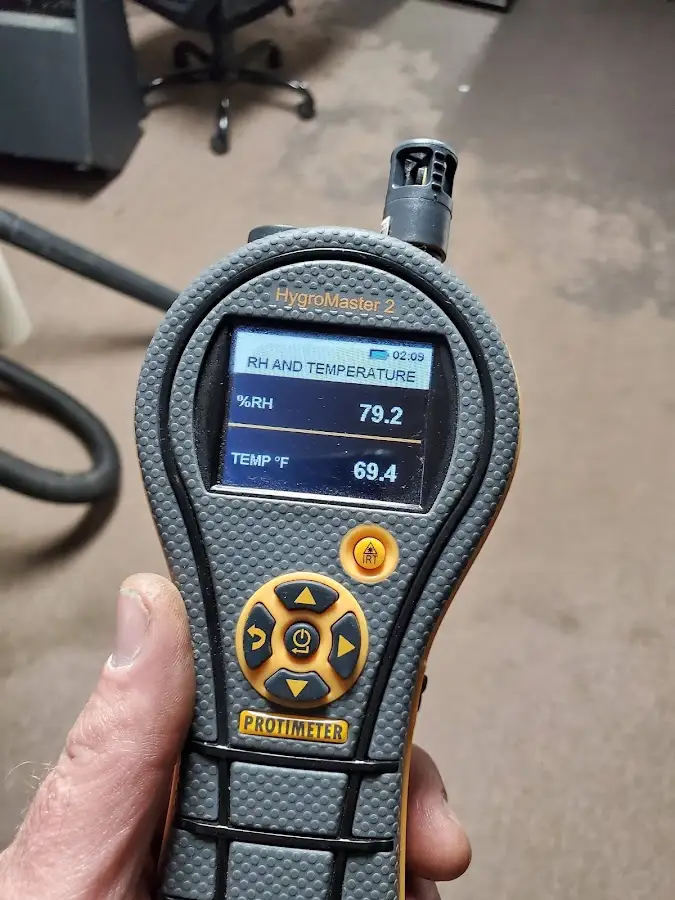 Moisture meter humidity assessment for Fire & Smoke Damage Restoration in Orange Cove